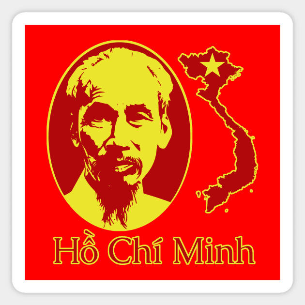 Hồ Chí Minh (Non-Yellow Background) Sticker by Proletariat Dressing Room